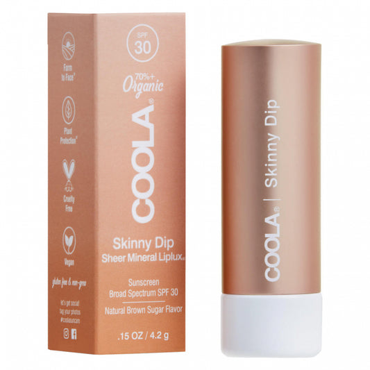 Coola Liplux Tinted  Sunscreen Lip Balm - Skinny Dip