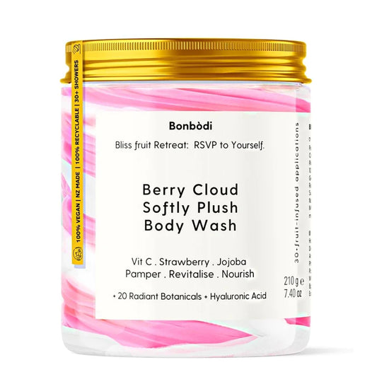 Bonbodi Berry Cloud Softly Plush Body Wash