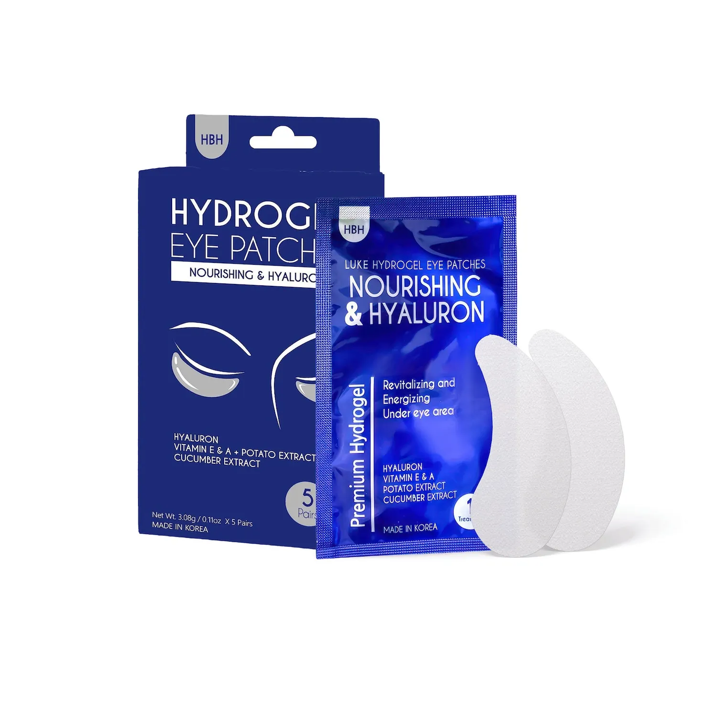 Nourishing Hydrogel Eye Patches - 5 Pairs