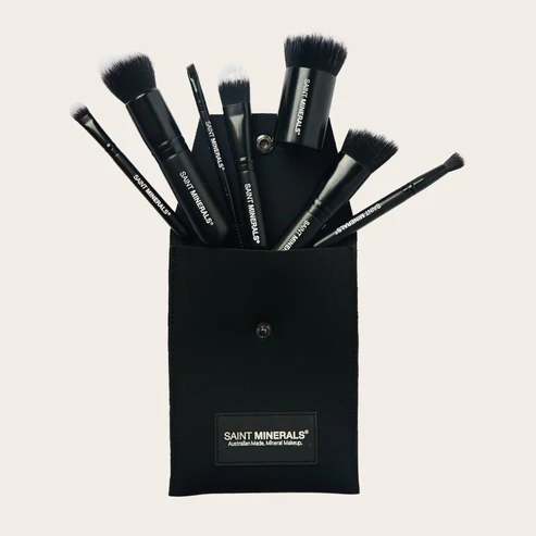 Saint Minerals Travel Brush Set